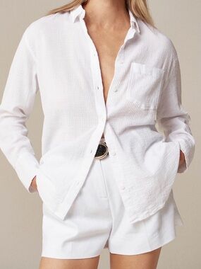 J. Crew Garçon Classic Shirt in Gauze